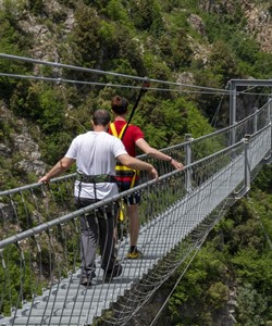 The world’s longest Tibetan bridge