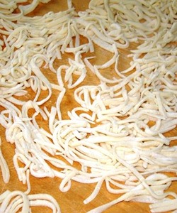 The rustic fresh pasta of Calabria