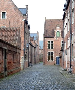 Historical quarter of Leuven 